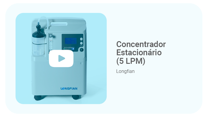 Concentrador estacionário 5lpm longfian