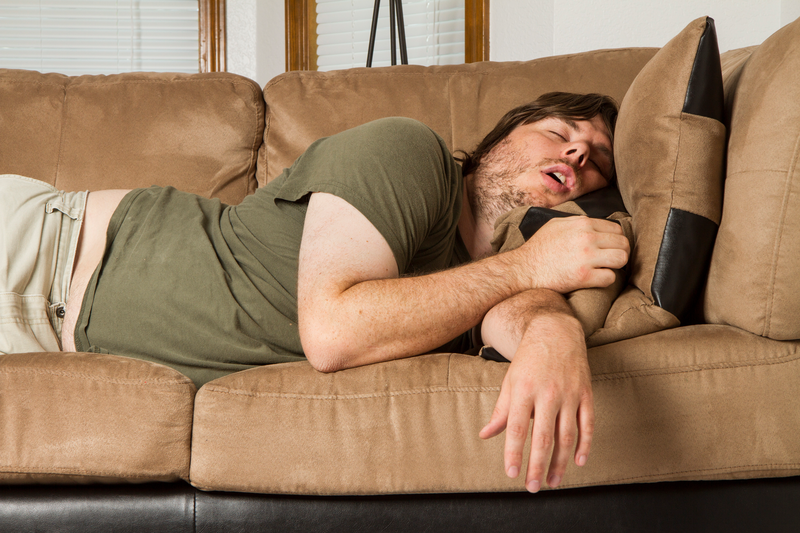 Sleepy Man with Sleep Apnea