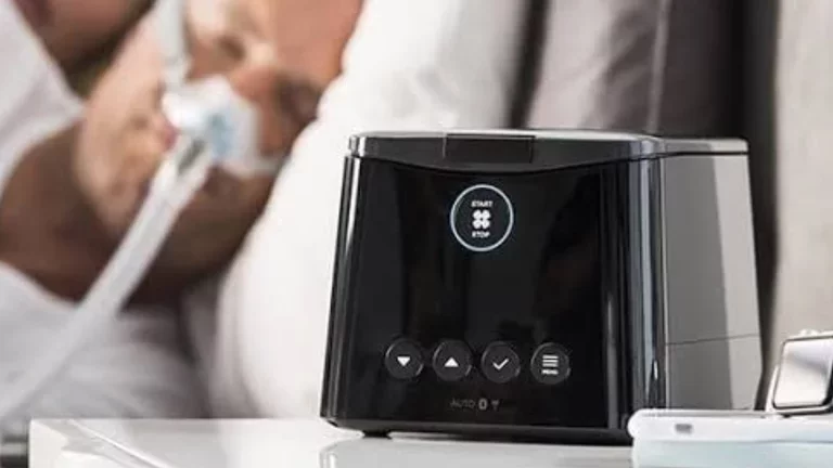Imagem de um equipamento CPAP