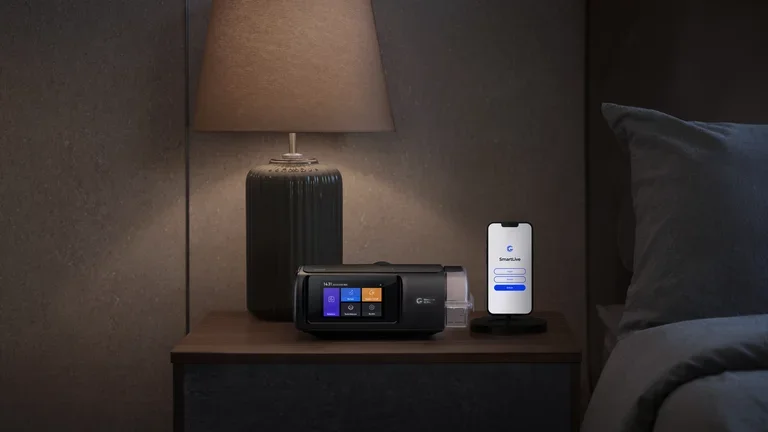 CPAP SLEEP LIVE PRO e aplicativo