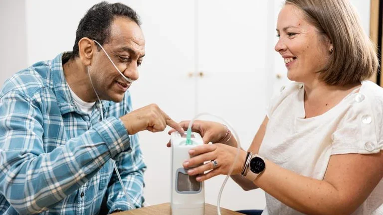 Oxygen therapy in ederly patients - therapy initiation (male) 07