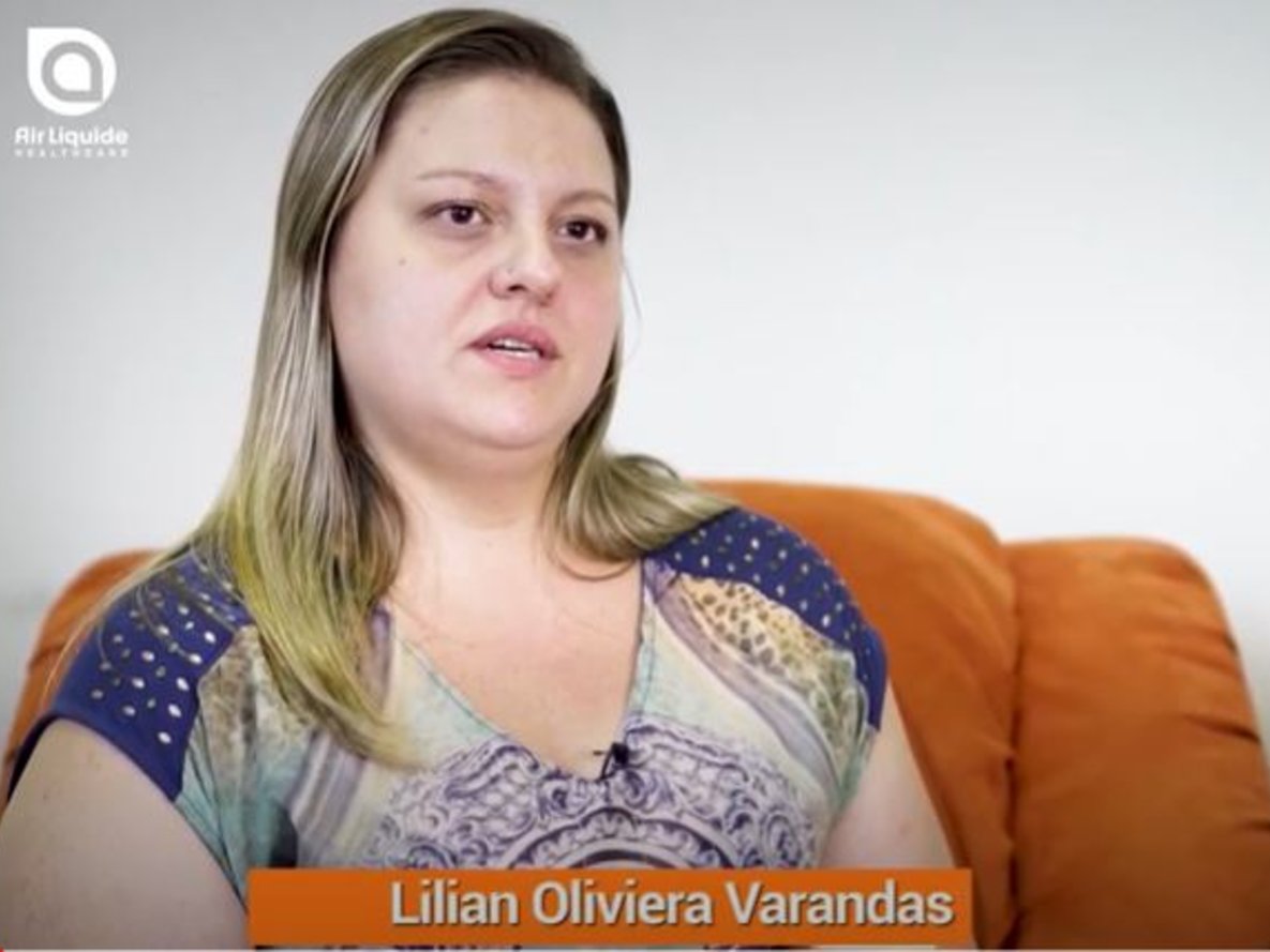 Depoimento de Lilian Oliveira sobre o uso de CPAP para Apneia do Sono