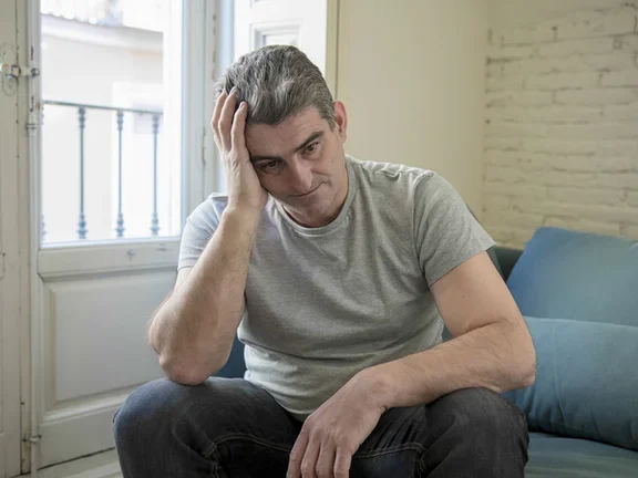Man deprived form good sleep