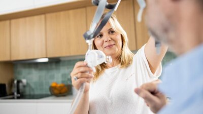 Obstructive sleep apnea in adults - therapy initiation (male) 16