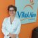 Consultora de terapia respiratória Vivian Neris da VitalAire Clinic Salvador