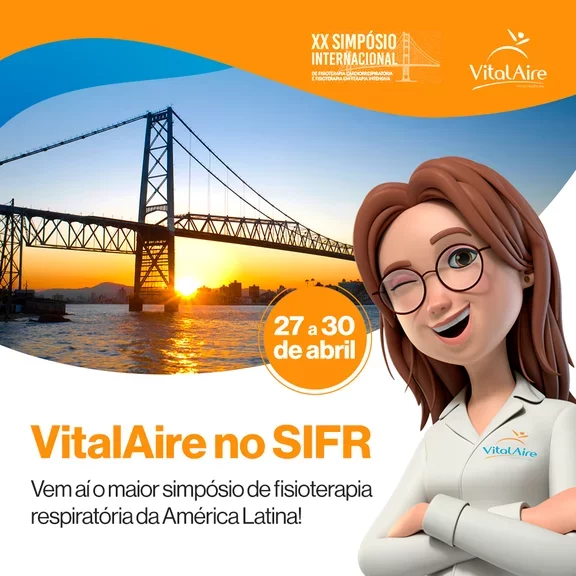 Divulgação do VitalAire no SIFR