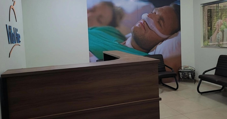 VitalAire Clinic Dourados: imagem da sala de espera