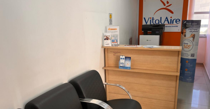 Imagem da Recepção VitalAire Clinic Rebouças