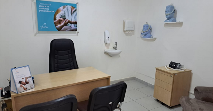 VitalAire Clinic Ribeirão Preto: imagem da sala de atendimento