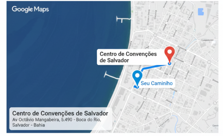 Congresso do Sono: localização do Centro de Convenções de Salvador